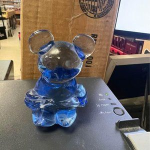 Blue glass Koala Bear